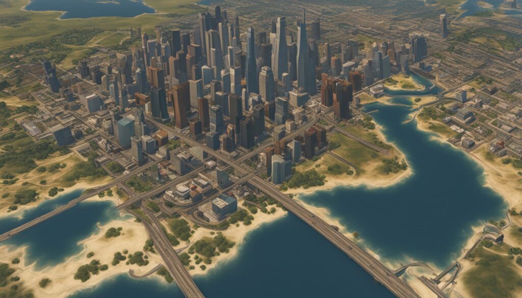 GTA map evolution